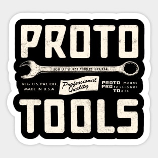 Proto Tools 2 by Buck Tee Sticker